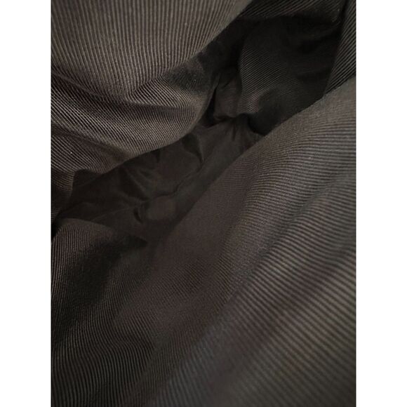 Sondra Roberts Vintage Black Evening Bag with Silver Chain Handle Clutch - Picture 5 of 11